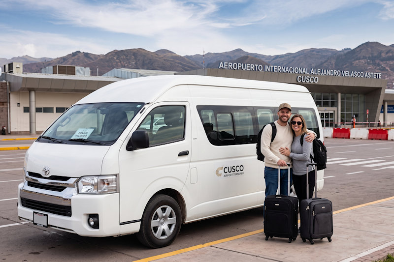 Transfert en privé Cusco ⇨ aéroport