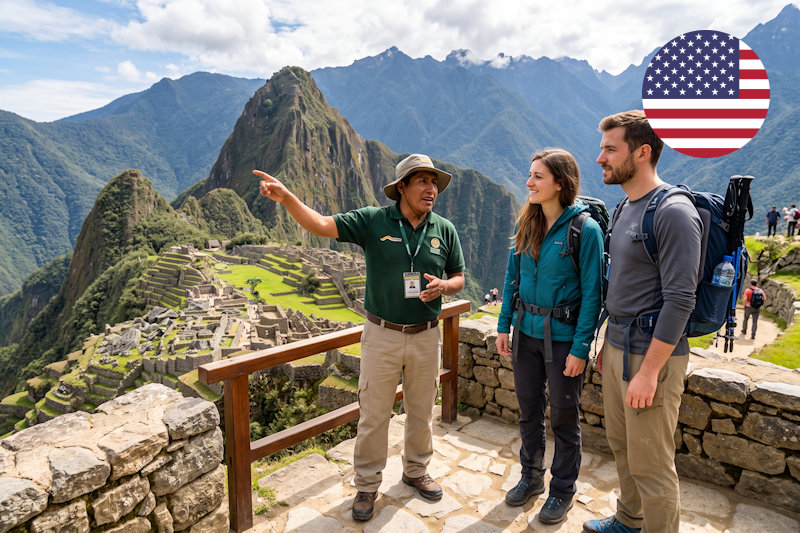Guide Machu Picchu en anglais
