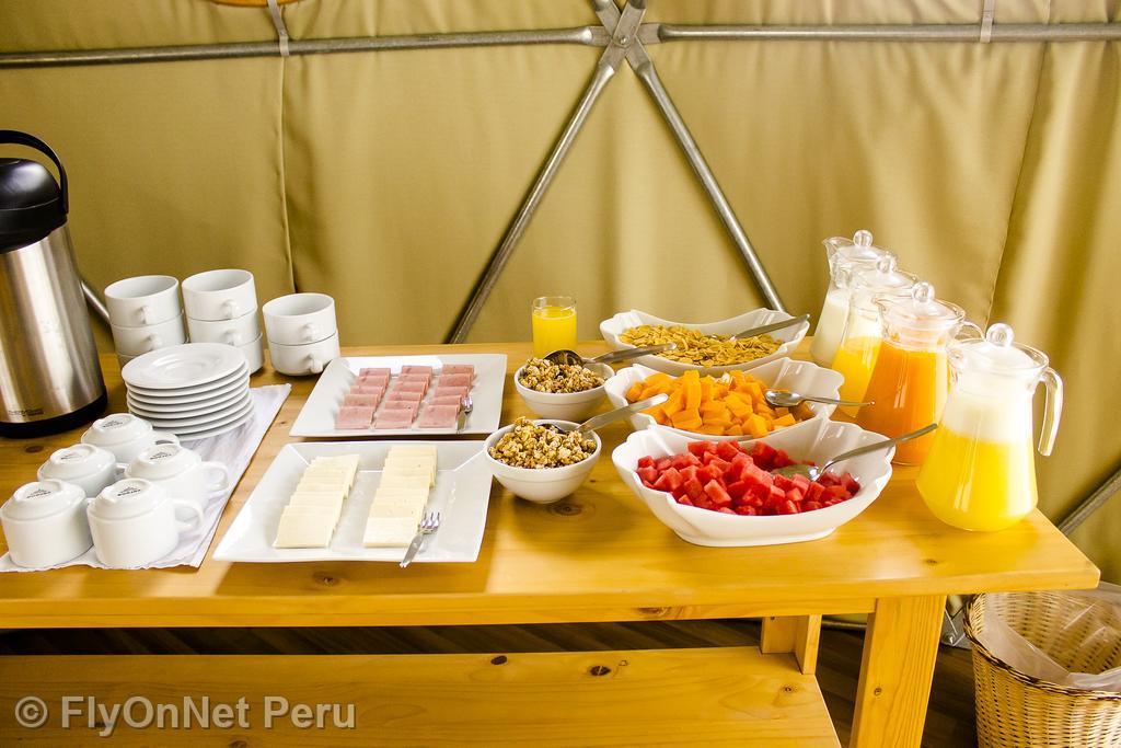 Album photos: Petit-déjeuner au dôme géodésique