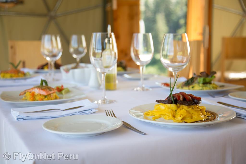 Album photos: Repas au dôme géodésique